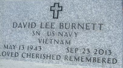 David Burnett ~ Headstone