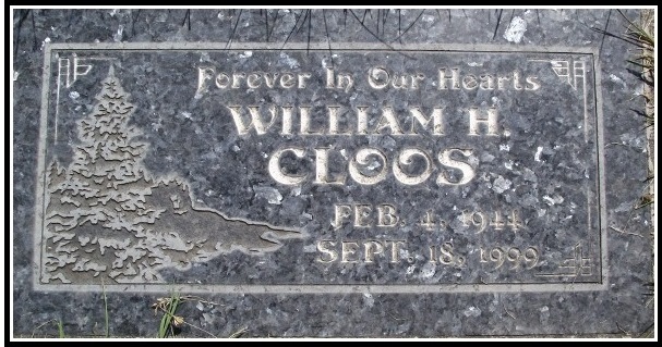 Bill Cloos - headstone