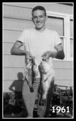 Jim Collings, fisherman - 1958