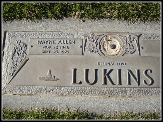 Wayne Lukins - Headstone Wayne Lukins - Headstone