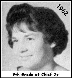 Gloria Thomas - 1962 - 9th Grade Portrait