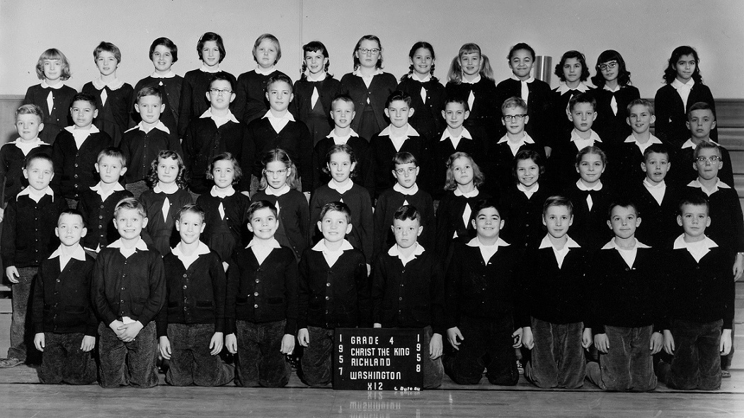 Christ the King School ~ 4A ~ Sister Vincent  Mary ~ 1957 - 1958