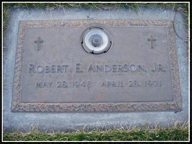 Rob Anderson - Headstone