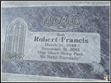 Bob Flores - Headstone 