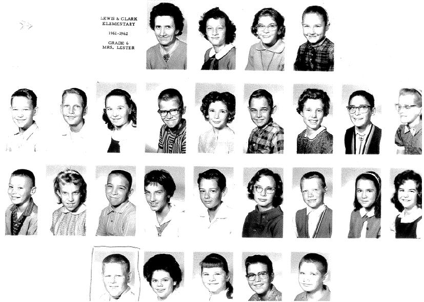 Lewis and Clark 6th grade Class