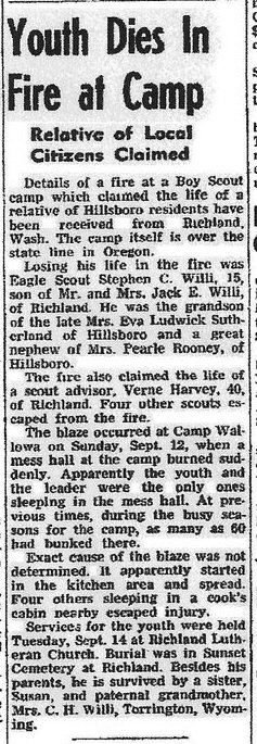 photo of Stephen Willi's Obit