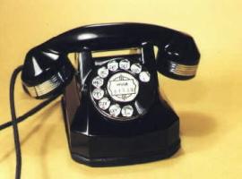 circa 1940s phone