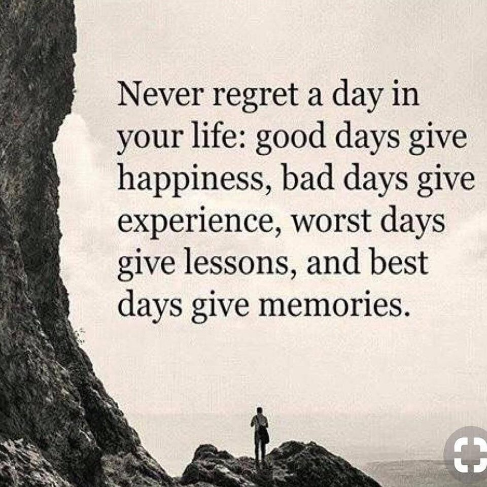 Never Regret Quote