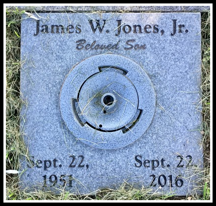 Jim Jones - Headstone