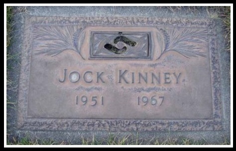 Jock Kinney - Headstone Jock Kinney - Headstone