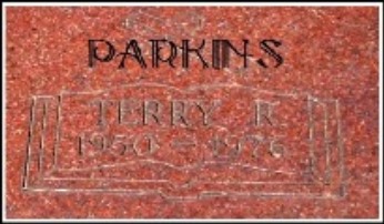 Terry Parkins headstone Terry Parkins - headstone