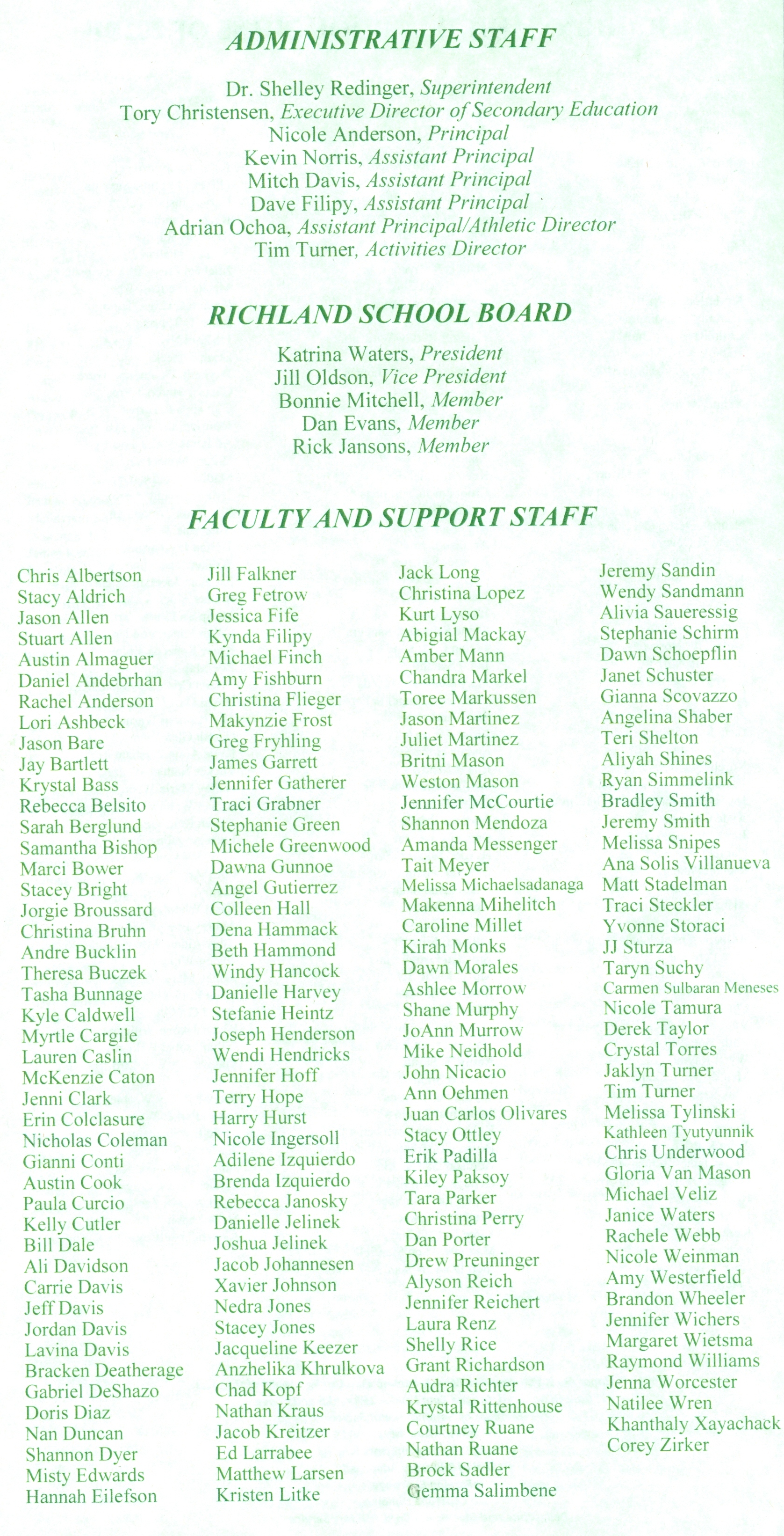 Program Page 5